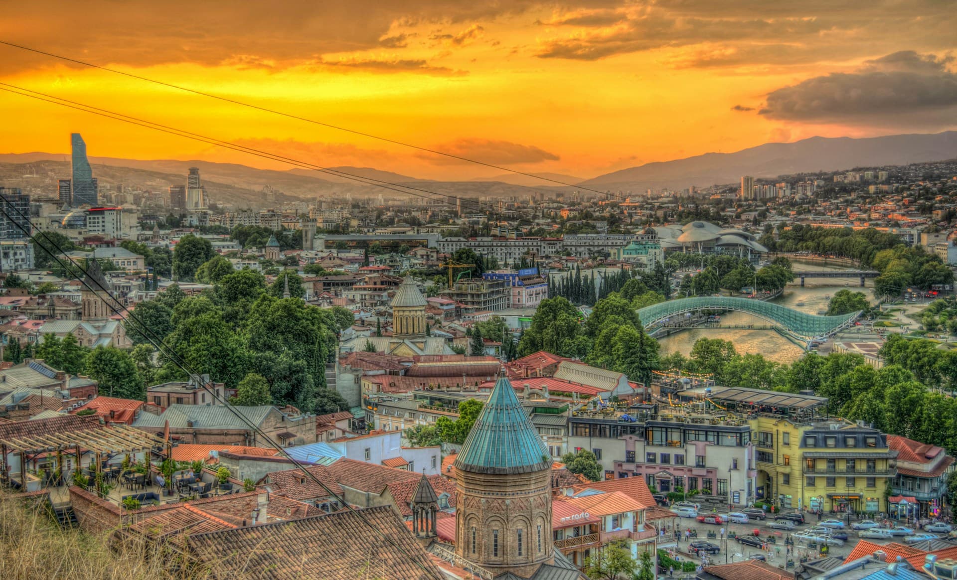 Tbilisi skyline